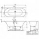 V&B Whirlpoolsystem LOOP & FRIENDS Hy Comfort Technik Position 1 weiß