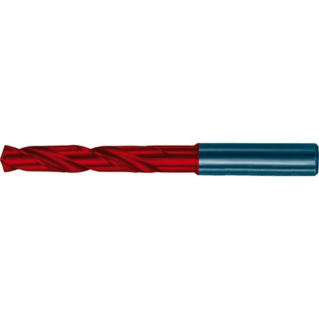 Foret hélicoïdal en carbure monobloc, SuperLine, 5 x D, DIN 6535-HA, surface FIRE, Ø m7 : 6,40 mm, Long. totale 91 mm, Long. hélice 53 mm