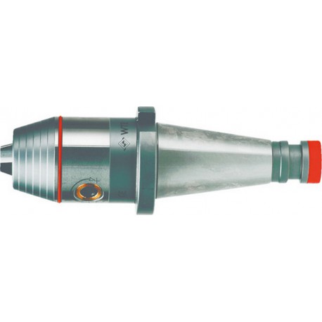 Mandrin de perceuse NC pour rotation à droite et à gauche DIN 2080, Capacité de serrage : 0,5-13,0 mm, ISO 40, Ø extérieur 50 mm, Long., ouvert : 78 mm
