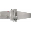 Mandrin hydraulique à expansion avec arrosage central SK 40, modèle étroit, d1 : 16 mm, ISO 40, d2 38 mm, d3 : 49,5 mm, l1 : 80 mm, l2 : 49 mm