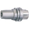 Mandrin hydraulique à expansion avec arrosage central HSK 63, DIN 69893, d1 : 20 mm, HSK 63, d2 42 mm, d3 : 50 mm, l1 : 90 mm, l2 : 51 mm