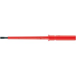 Lame inter. VDE pour vis à fente, Larg. : de la lame : 3,0 mm, Épais. : de la lame 0,5 mm, Long. de la lame 154 mm, Ø de la lame : 3,0 mm