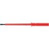Lame inter. VDE pour vis à fente, Larg. : de la lame : 3,0 mm, Épais. : de la lame 0,5 mm, Long. de la lame 154 mm, Ø de la lame : 3,0 mm