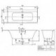 V&B Whirlpoolsystem SUBWAY 3.0 Spe Co ac m SilentFlow Tech. Pos 2 weiß