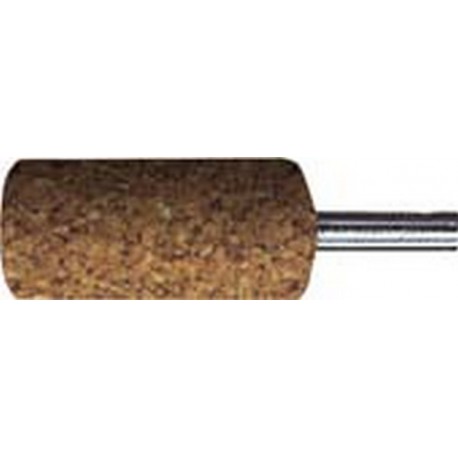 Meule sur tige cylindrique ZY, Type : ZY 0816, Ø x hauteur 8 x 16 mm, Taille de grains 46, Type de grain : AN, Vitesse maxi. : 119300 tr/mn