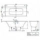 V&B Whirlpoolsystem SUBWAY 3.0 Spe Co ac Technik Position 1 stone white