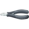 Pince coupante latérale d'électronicien ESD, Modèle à petit biseau, tête ronde, Long. 115 mm
