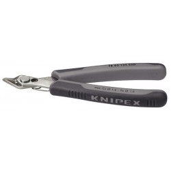 Pince coupante latérale d'électronicien ESD Super Knips®, Long. 125 mm, Capacité de coupe pour fil souple Ø 0,2-1,6 mm, fil semi-dur Ø 0,2-1,0 mm