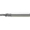 Fraise à fileter GFS en carbure monobloc, arrosage central, 1,5 x d, sans revêtement, Filetage : M8, Pas 1,25 mm, Lames de l1 13,1 mm