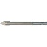 Foret perce-verre CeramicMaster 4x75mm heller 1 PCS