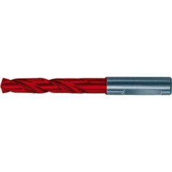 Foret hélicoïdal en carbure monobloc, SuperLine 5 x D, type RT 100 U, DIN 6537, DIN 6535, forme HE, surface FIRE, Ø m7 : 11,60 mm, Long. totale 118 mm