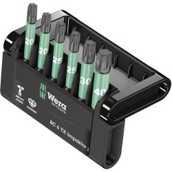 Assortiment d'embouts Mini-Check Impaktor, 6 pièces, PH/PZ/TORX®