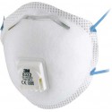 Masque de protection respiratoire 8322 FFP2/V NR D avec valve d'expiration 3M (Par 10)