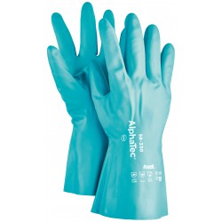 Gants AlphaTec 58-330,Nitril, vert ,Taille 10 (Par 12)