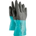 Gants AlphaTec 58-270,Taille 10, noir/gris (Par 12)