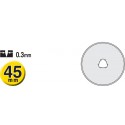 Lame de rechange a 10 pièce RB4510 OLFA