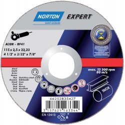 Disque de coupe acier-inox A30R-115x2.5x22.23mm