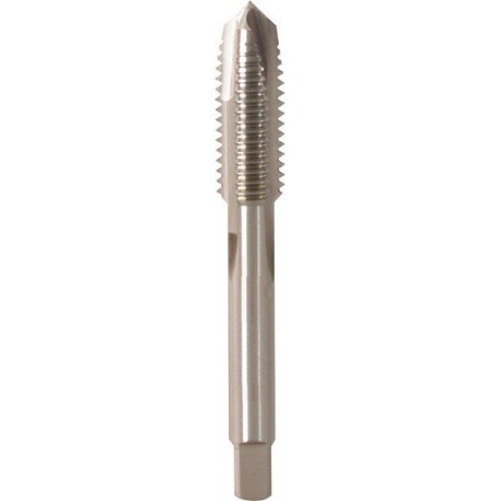 Foret taraudeur pour trou débouchant, court, acier à coupe rapide E, Filetage : M3, Pas 0,50 mm, Long. totale 40 mm, queue Ø 3,5 mm