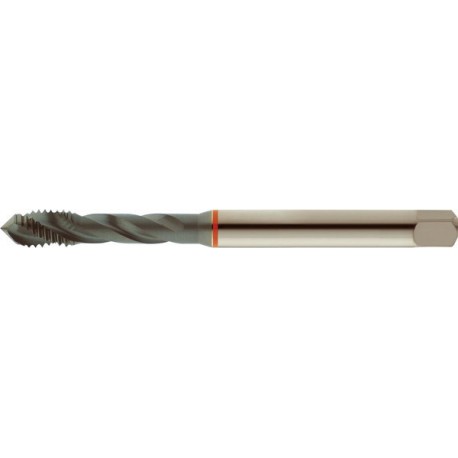 Taraud machine pour trous borgnes, DIN 371 C, Filetage M8, Pas 1,25 mm, Long. totale : 90 mm, queue Ø 8,0 mm