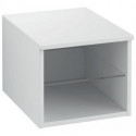 Armoire d'extension LEGATO 400 x 340 x 500 mm gauche, blanc brillant