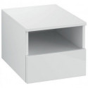 Armoire d'extension LEGATO 400 x 340 x 500 mm gauche, blanc brillant