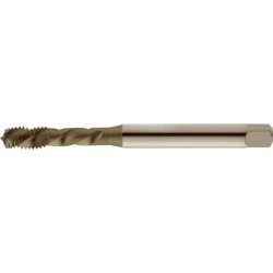 Taraud machine pour trous borgnes à gauche, sans revêtement, DIN 371 B, Filetage M3, Pas 0,5 mm, Long. totale : 56 mm, queue Ø 3,5 mm