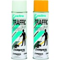 Spray de marquage au sol Traffic Extra 500ml jaune (Par 12)