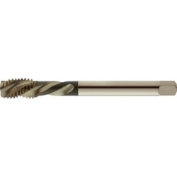 Taraud machine pour trous borgnes à gauche, sans revêtement, DIN 376 B, Filetage M14, Pas 2,0 mm, Long. totale : 110 mm, queue Ø 11,0 mm