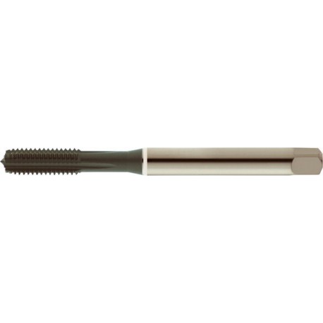 Taraud machine pour trous borgnes et débouchants, nitruré, DIN 371 C, Filetage M3, Pas 0,5 mm, Long. totale : 56 mm, queue Ø 3,5 mm