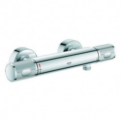 Mitigeur thermostatique de douche GROHTHERM 1000 Performance Montage mural chrome