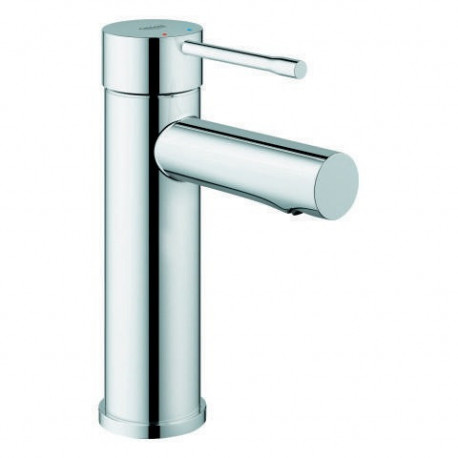 Mitigeur lavabo Grohe ESSENCE taille S · corps chromé lisse