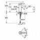 Mitigeur lavabo Grohe ESSENCE taille S · corps chromé lisse