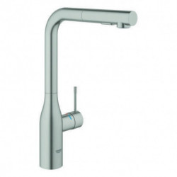 Mitigeur de cuisine Grohe ESSENCE douchette extractible supersteel