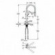 Mitigeur de cuisine monocommande Grohe ESSENCE douchette professionnelle extractible supersteel