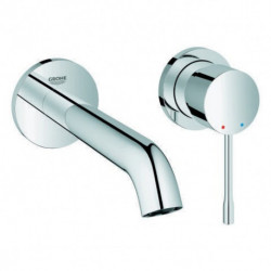 Mitigeur lavabo 2 trous ESSENCE FMS · saillie 183mm chromé GROHE