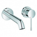 Mitigeur lavabo 2 trous ESSENCE FMS · saillie 183mm chromé GROHE
