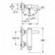 Grohe mitigeur bain/douche ESSENCE montage mural · chrome à sécurité intrinsèque