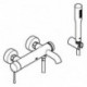 Mitigeur bain Grohe ESSENCE avec set de douche chrome