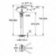 Mitigeur bain/douche Grohe ESSENCE FMS · montage au sol chromé