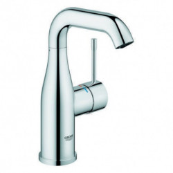 Mitigeur lavabo Grohe ESSENCE taille M · bec en U · corps lisse chromé
