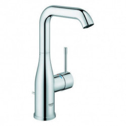 Mitigeur lavabo Grohe ESSENCE taille L · bec en U orientable chromé