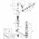 Mitigeur lavabo Grohe ESSENCE taille M · bec en U orientable chromé