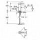 Mitigeur lavabo corps lisse chrome GROHE Essence S-Size