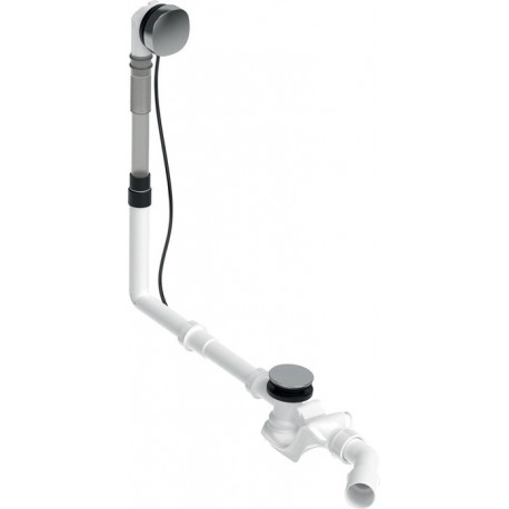 Duravit bonde/trop-plein QUADROVAL chromé