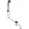 Duravit bonde/trop-plein QUADROVAL chromé
