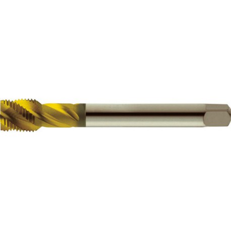 Taraud machine pour trous borgnes, filetage de tuyau, Filetage : G1/4 inch, Long. totale 100 mm, Ø queue 11,0 mm