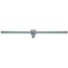 Hazet 1015/2 Pièce coulissante avec broche/carré massif 20 mm longueur 500 mm/nombre d'outils 2