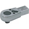 Tete a cliquet 1/4" 9x12mm Hazet