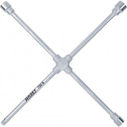 Hazet 720-30 Clé en croix a 6 pans extérieurs Taille 15/16 x 1,1/16 x 1,1/4 longueur 750 mm