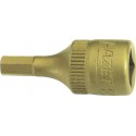 Douille male carré 1/4"6 x28mm i6kt. Hazet